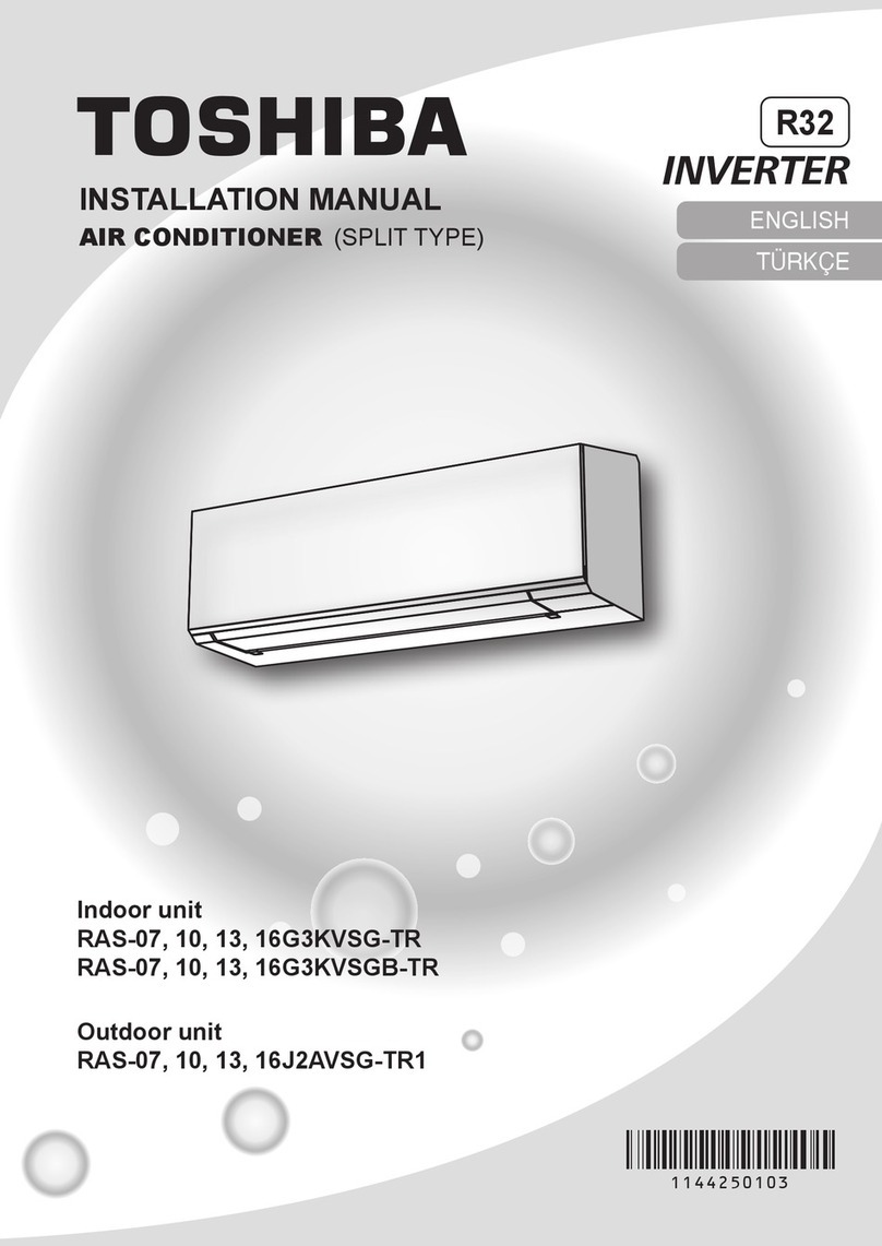 Toshiba RAS-07G3KVSG-TR User manual