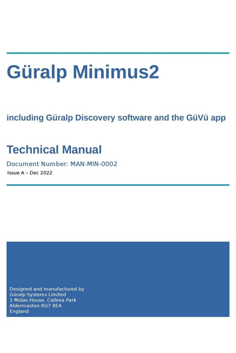 Güralp Minimus2 Technical manual