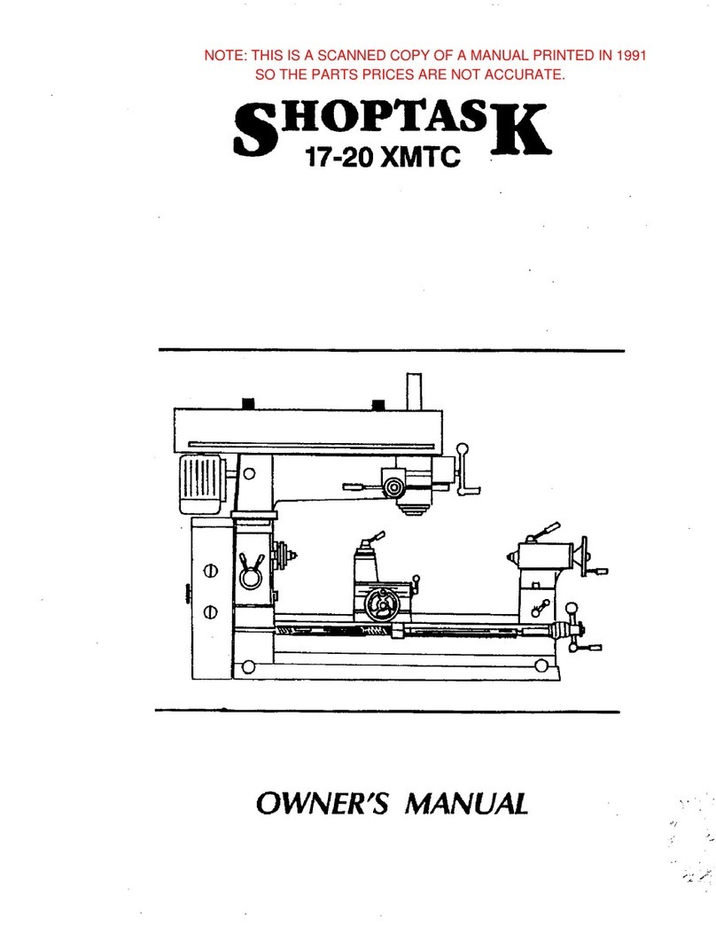 SHOPTASK 17-20 XMTC owner's manual