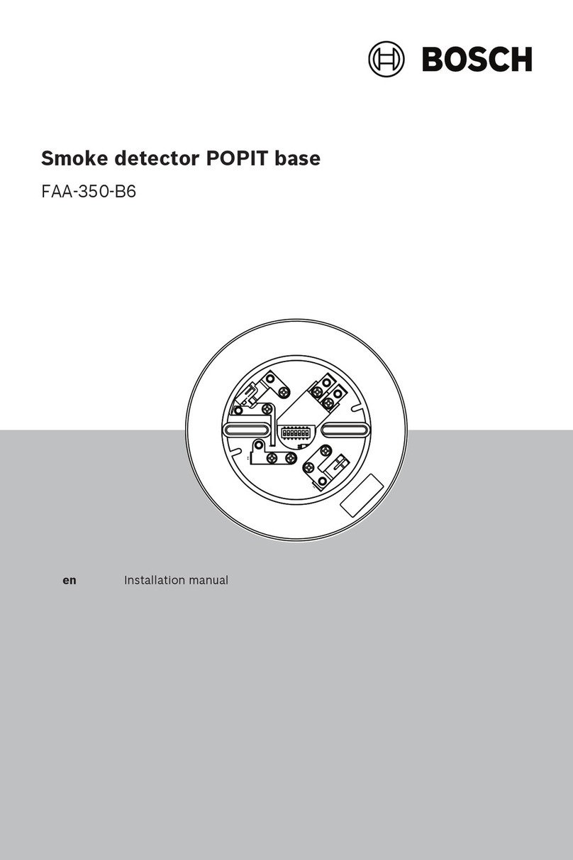 Bosch FAA-350-B6 User manual Bosch FAA-350-B6 User manual
