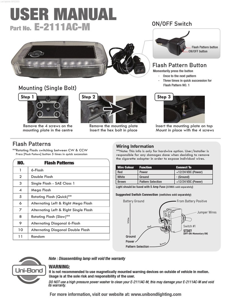 Uni-bond E-2111AC-M user manual