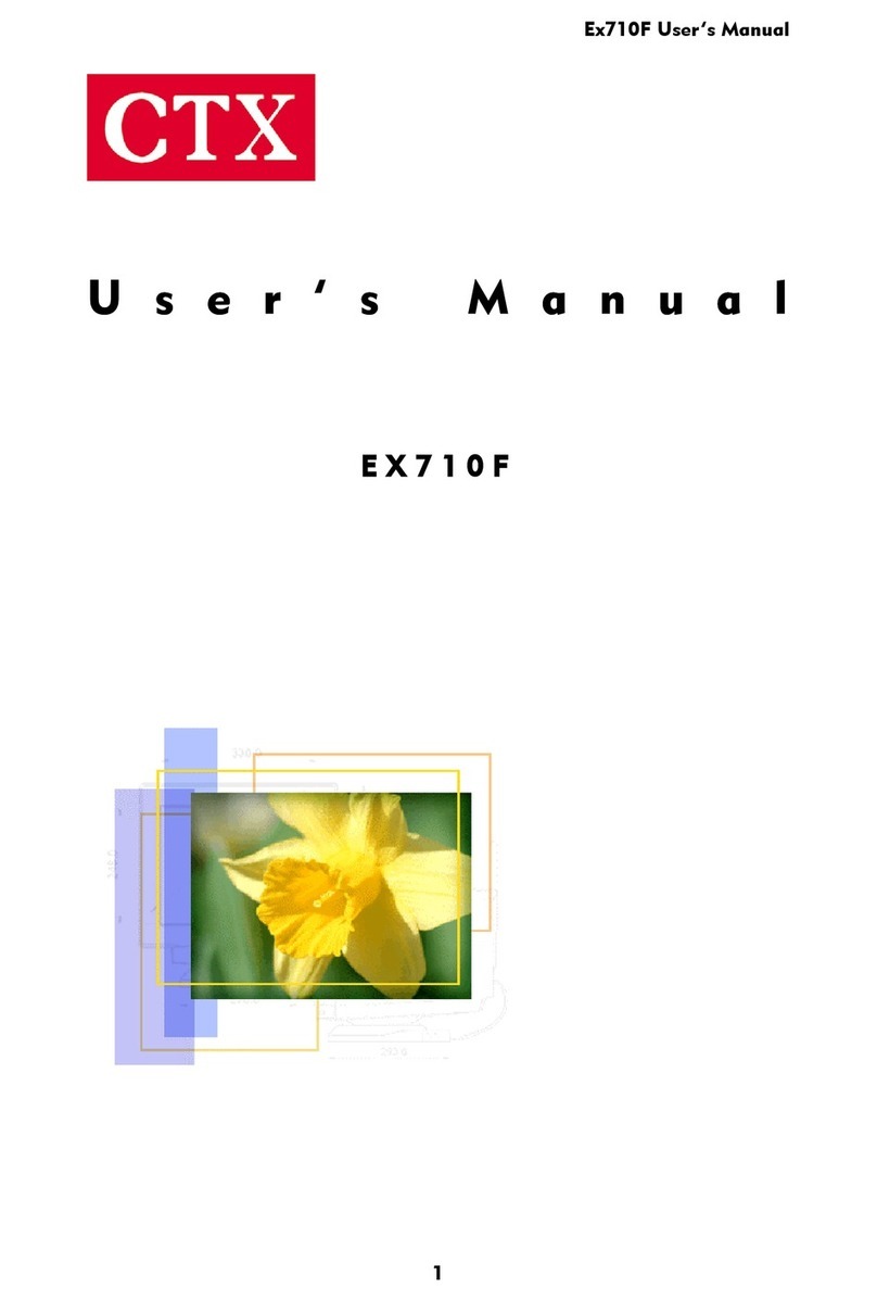 CTX EX-710F User manual