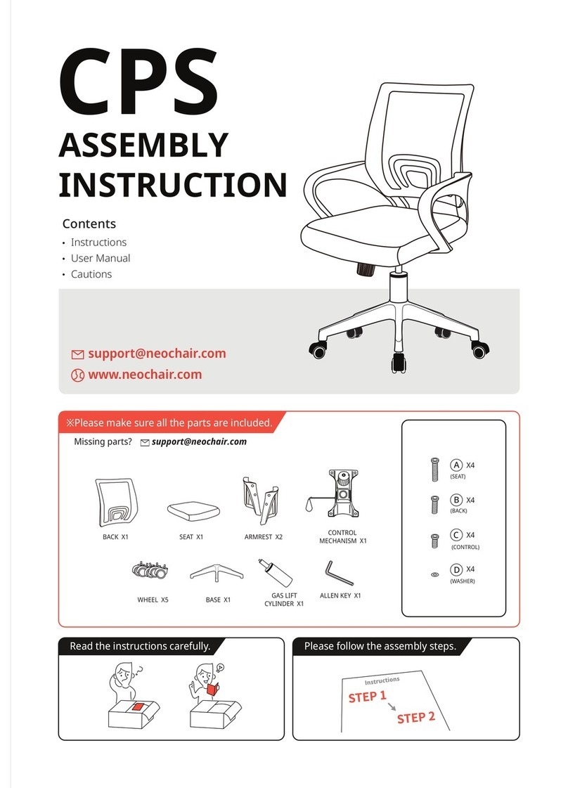 Neo Chair CPS Assembly instruction