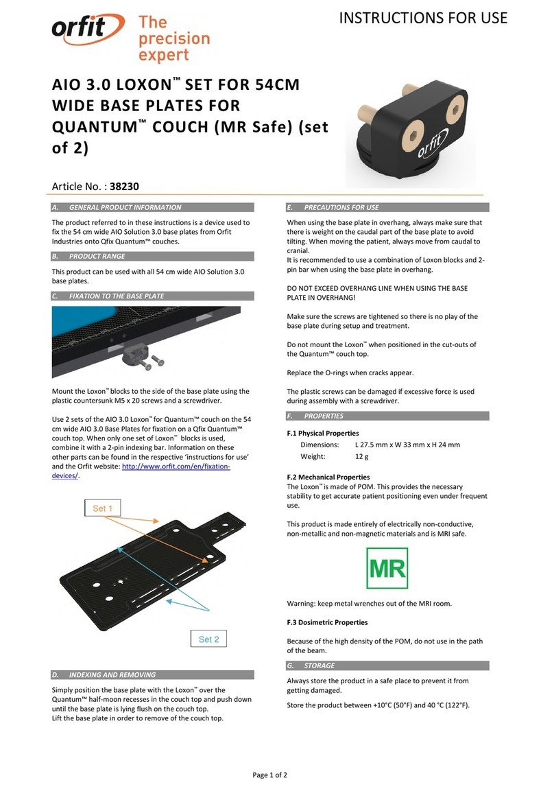 orfit AIO 3.0 LOXON User manual
