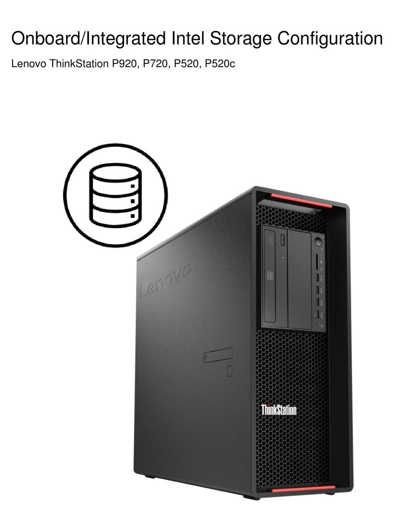Lenovo ThinkStation P920 User manual