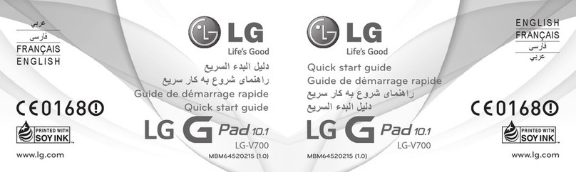 LG GPad 10.1 User manual