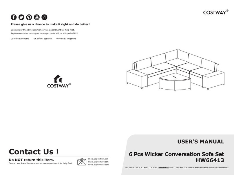 Costway HW66413 user manual