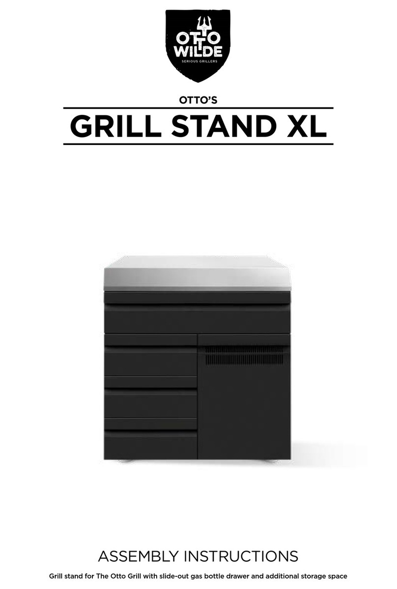 Otto Wilde GRILL STAND XL Assembly instructions Otto Wilde GRILL STAND XL Assembly instructions