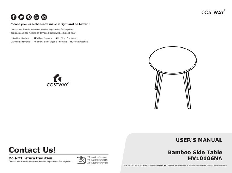 Costway HV10106NA user manual
