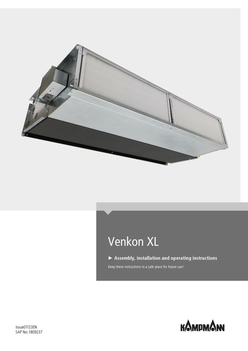 Kampmann Venkon XL User manual