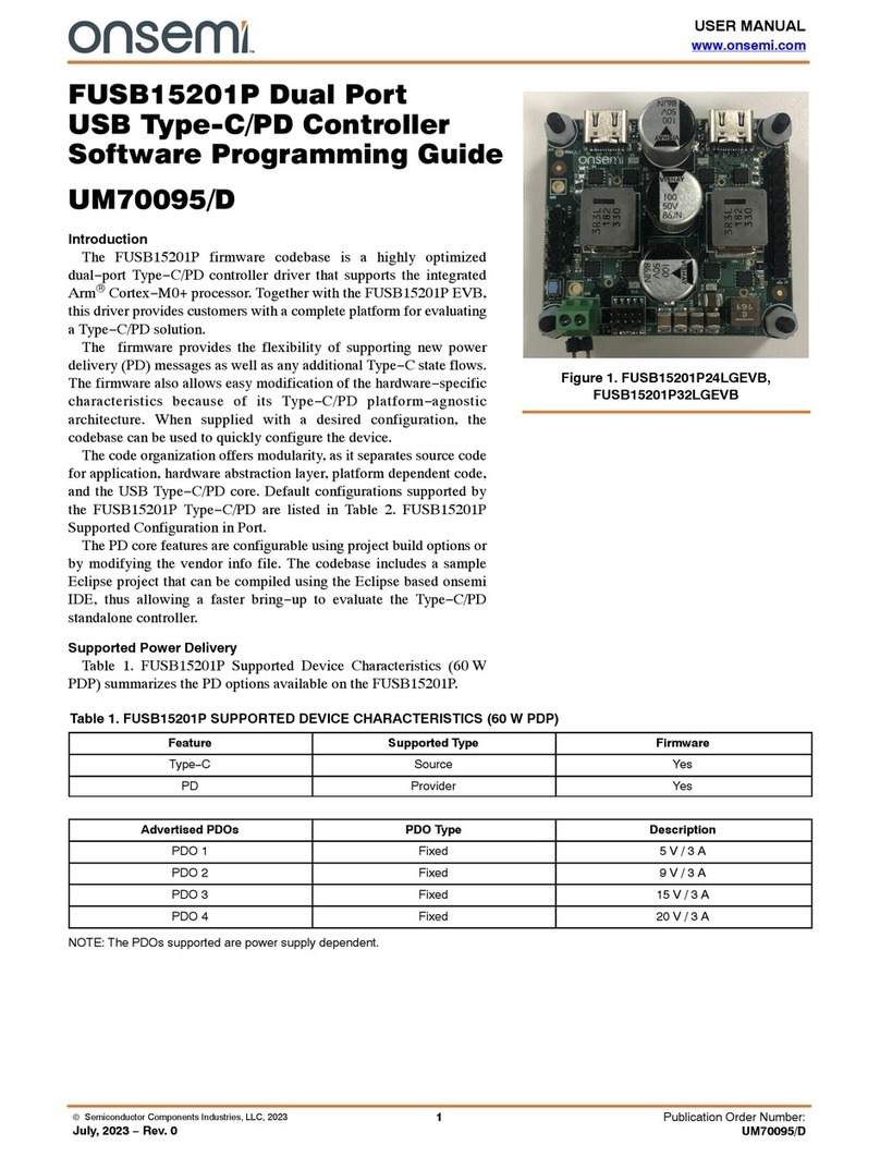 onsemi FUSB15201P User manual