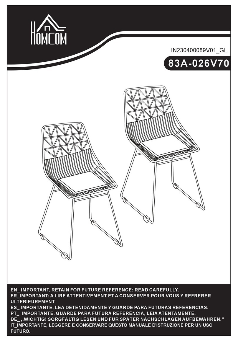 HOMCOM 83A-026V70 manual