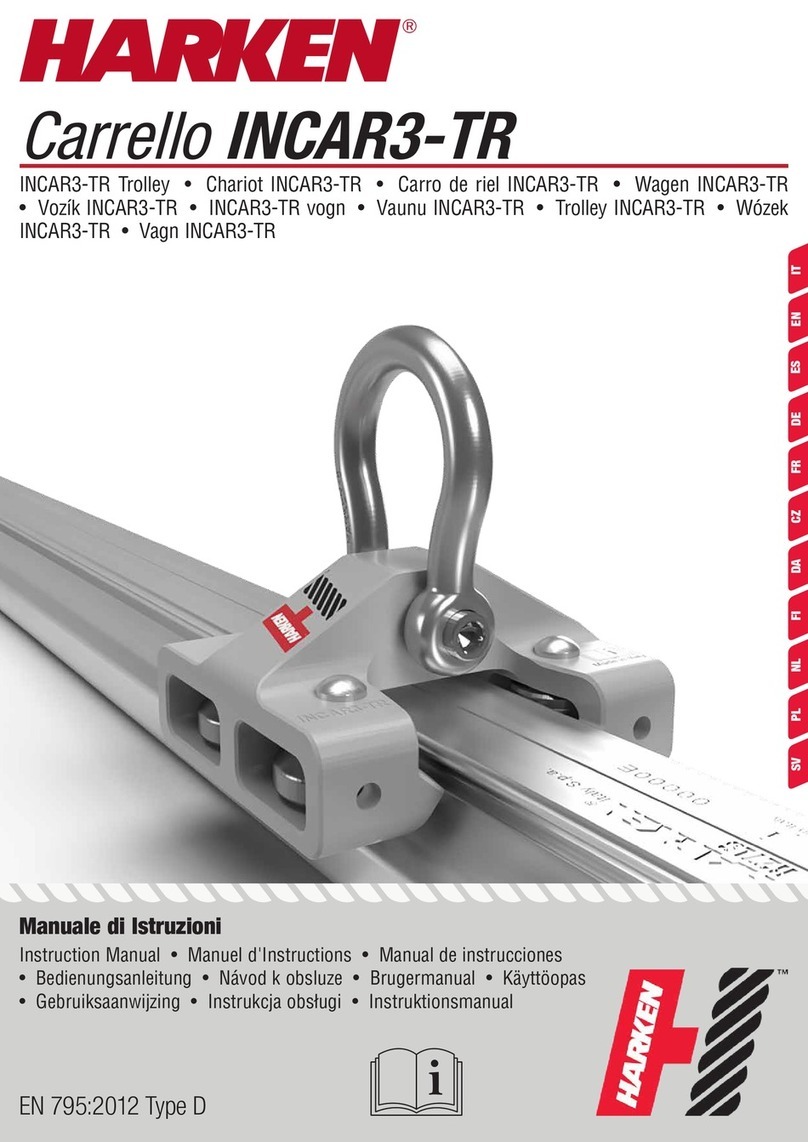 Harken INCAR3-TR User manual Harken INCAR3-TR User manual