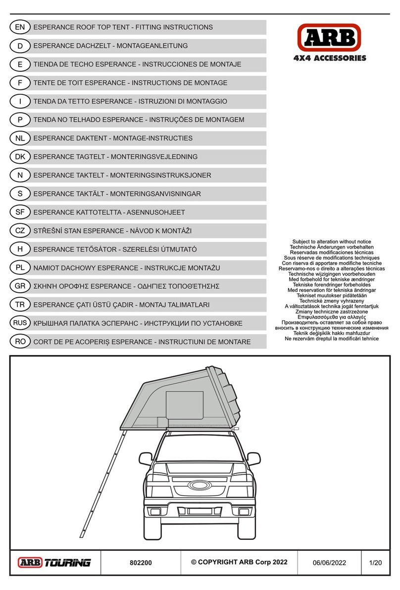 ARB Touring 802200 Fitting instructions