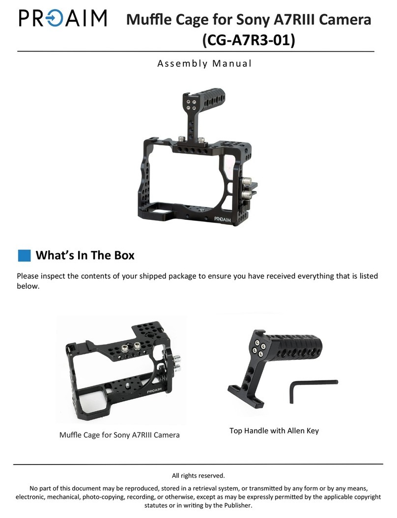 PROAIM CG-A7R3-01 User manual