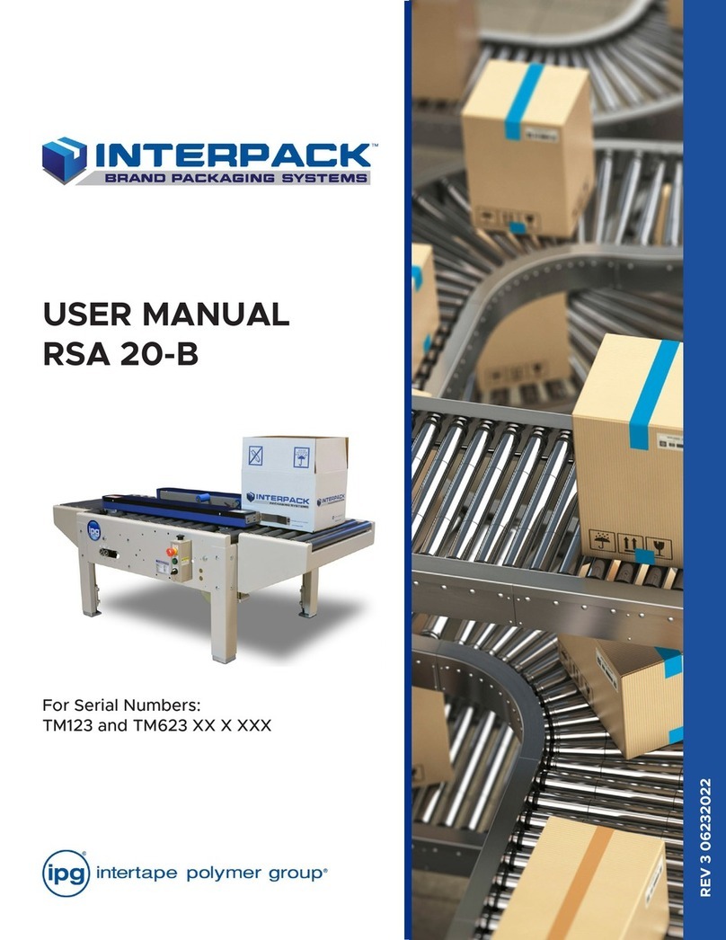 Interpack RSA 20-B User manual