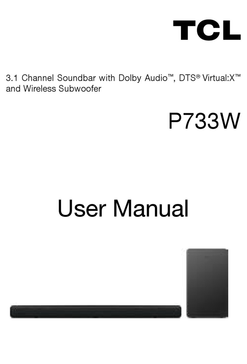 TCL P733W User manual