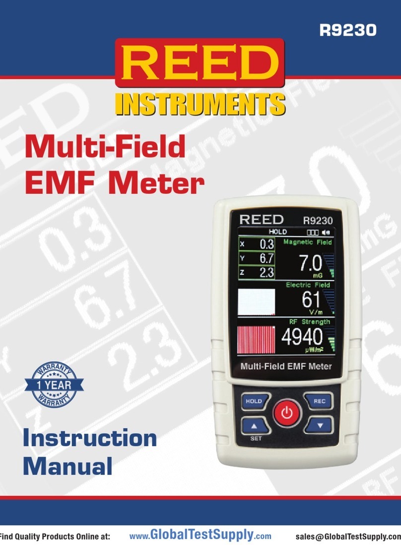 Reed Instruments R9230 User manual