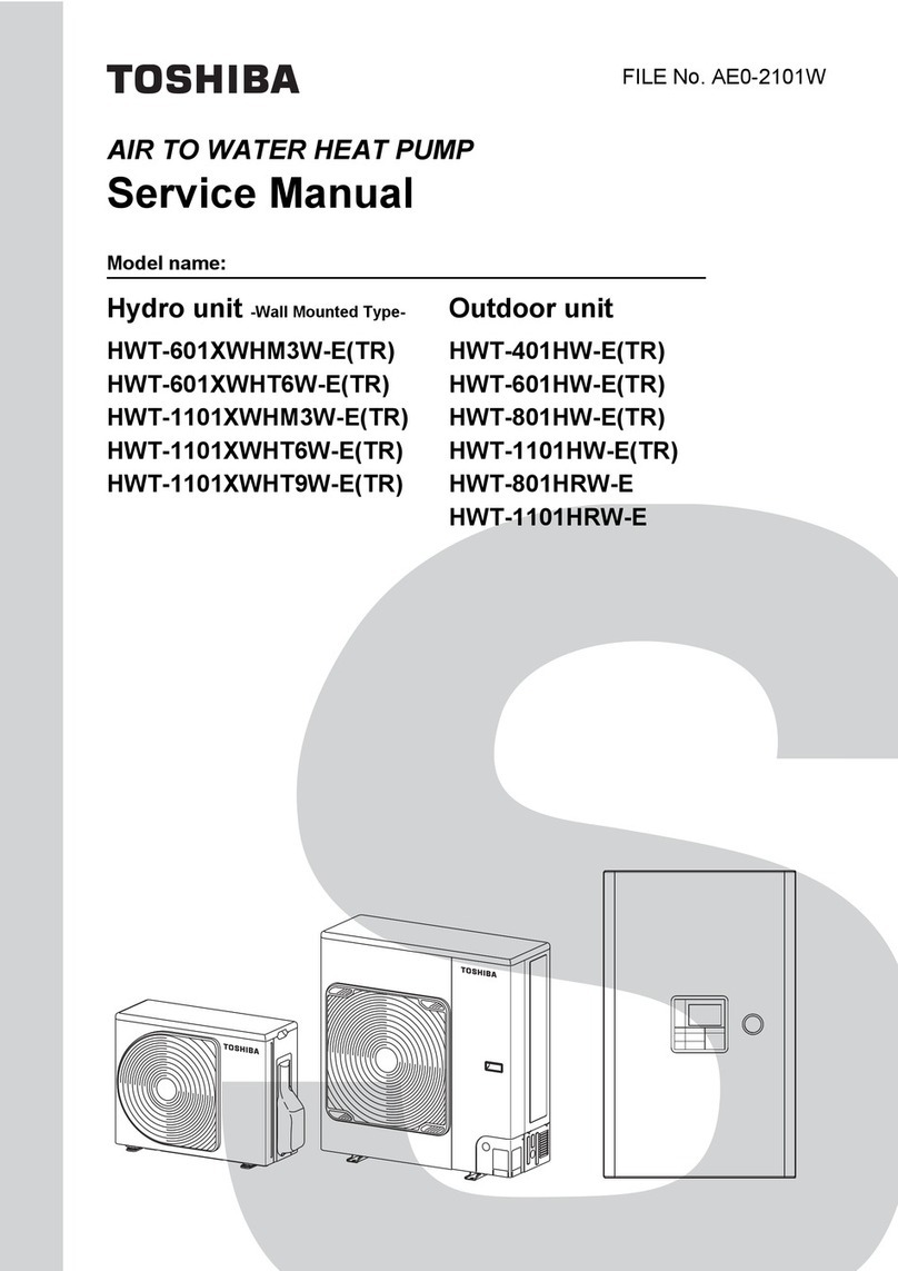 Toshiba HWT-601XWHM3W-ETR Service manual