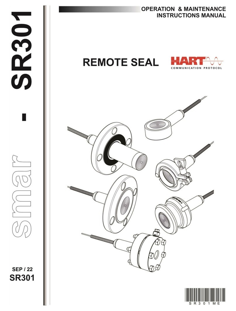SMAR SR301 Operation, maintenance & instruction manual