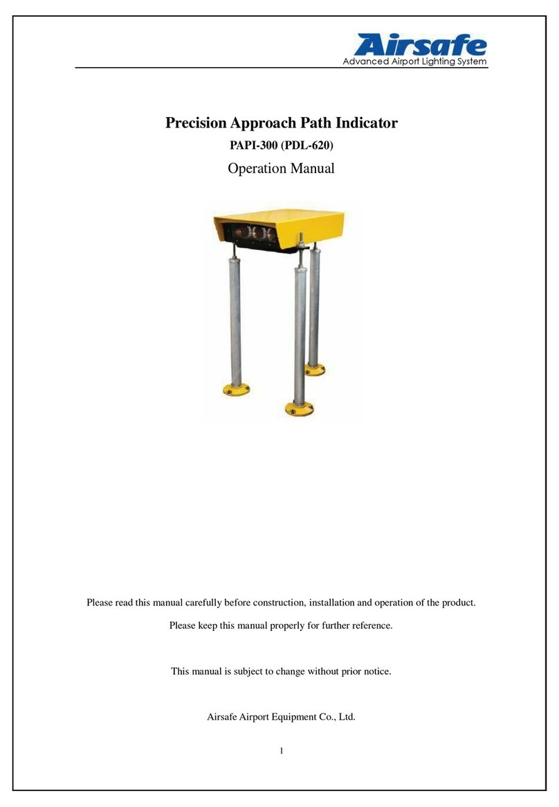 Airsafe PAPI-300 Operation manual