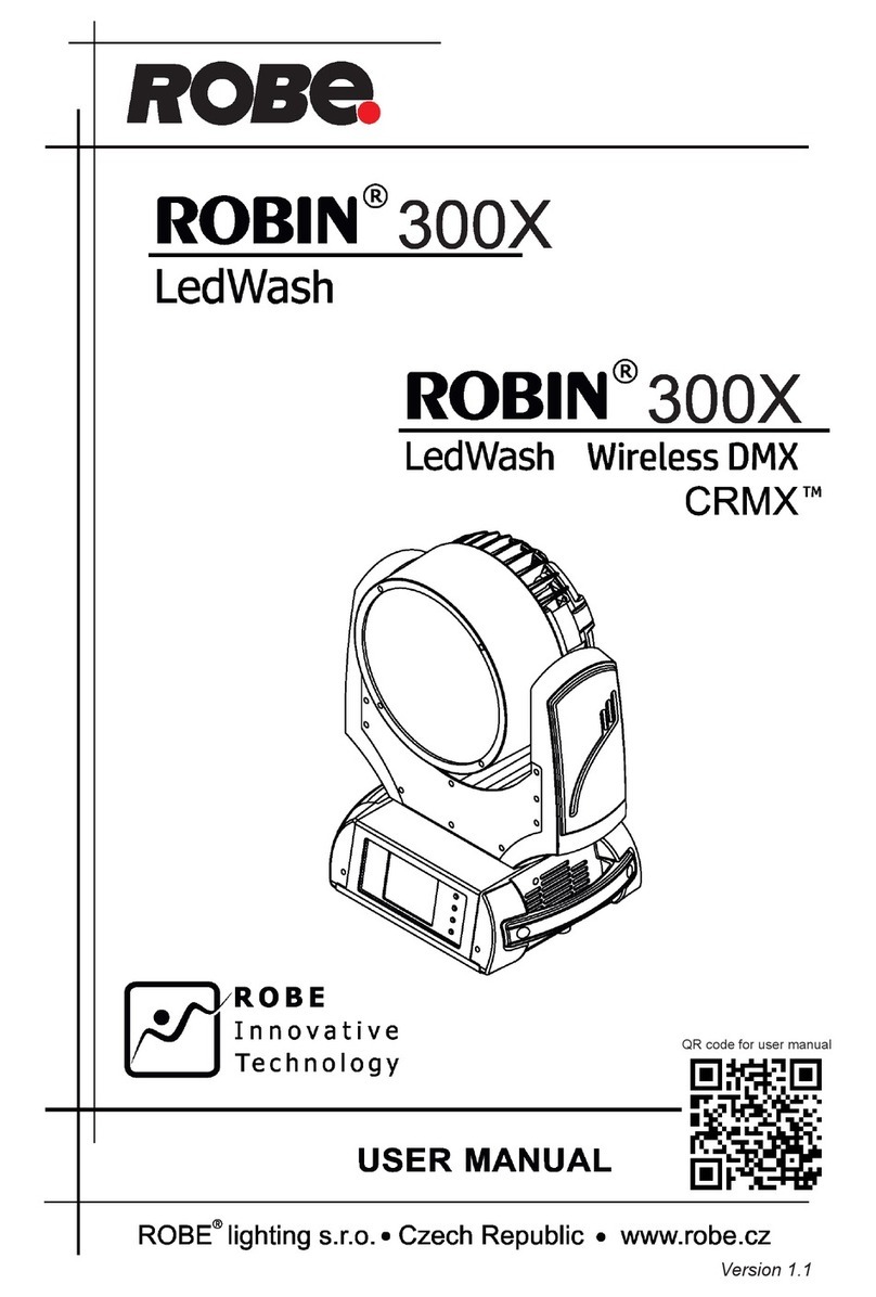 Robe ROBIN 300X User manual