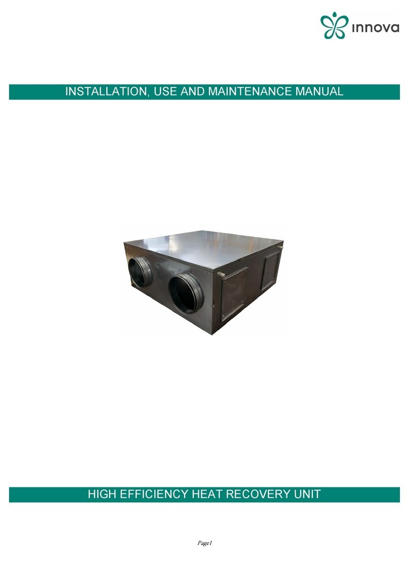 Innova HRN+ Instructions for installation, use and maintenance manual Innova HRN+ Instructions for installation, use and maintenance manual