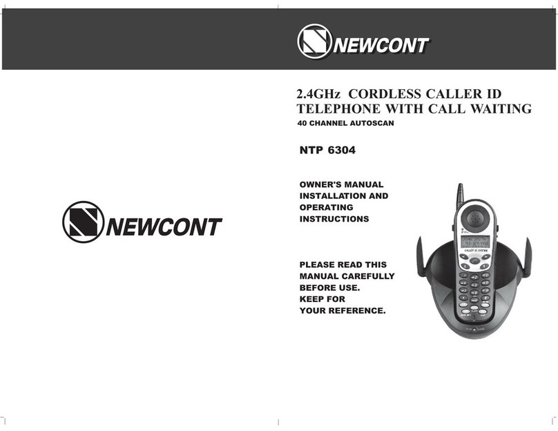 Newcont NTP 6304 User manual