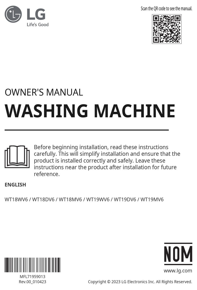 LG WT19WV6 User manual