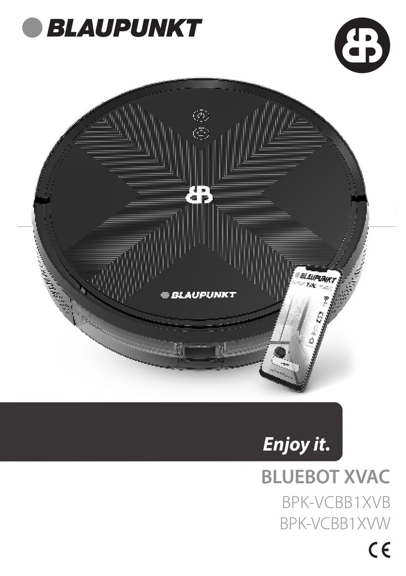 Blaupunkt BLUEBOT XVAC BPK-VCBB1XVW User manual
