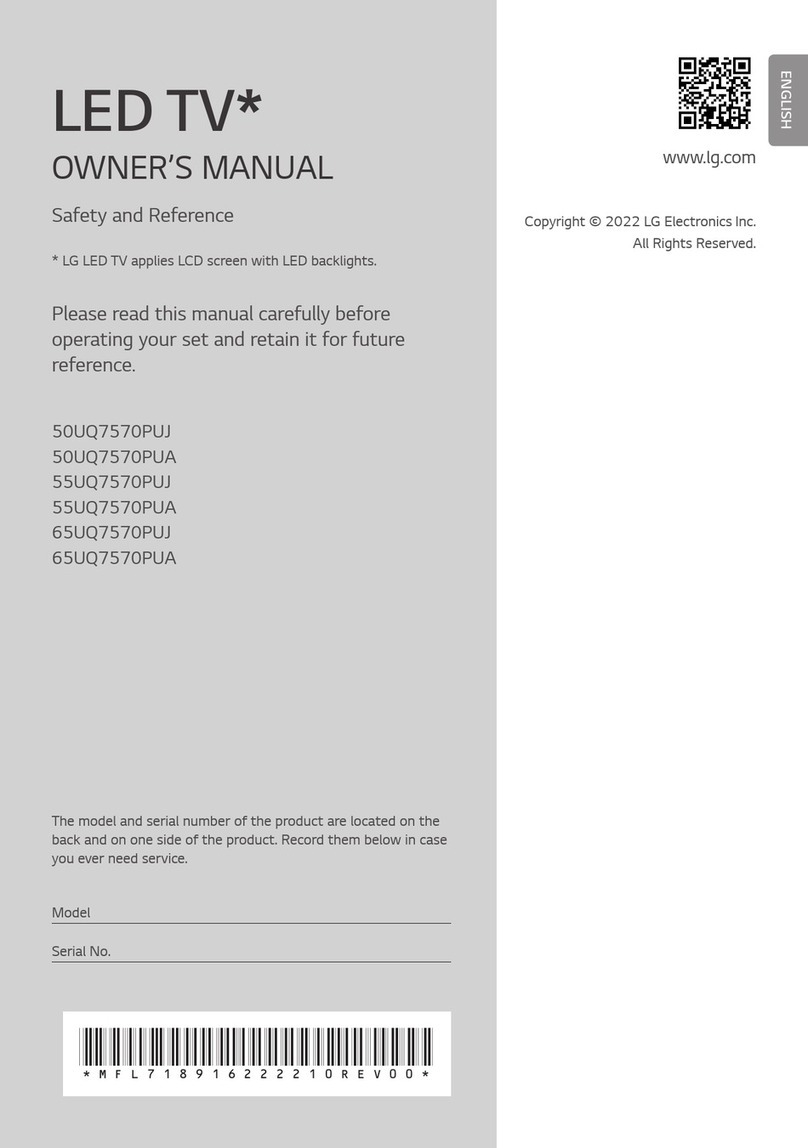 LG 50UQ7570PUA User manual