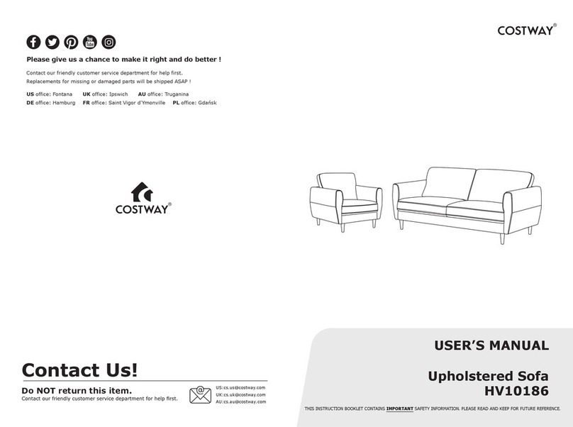 Costway HV10186 user manual