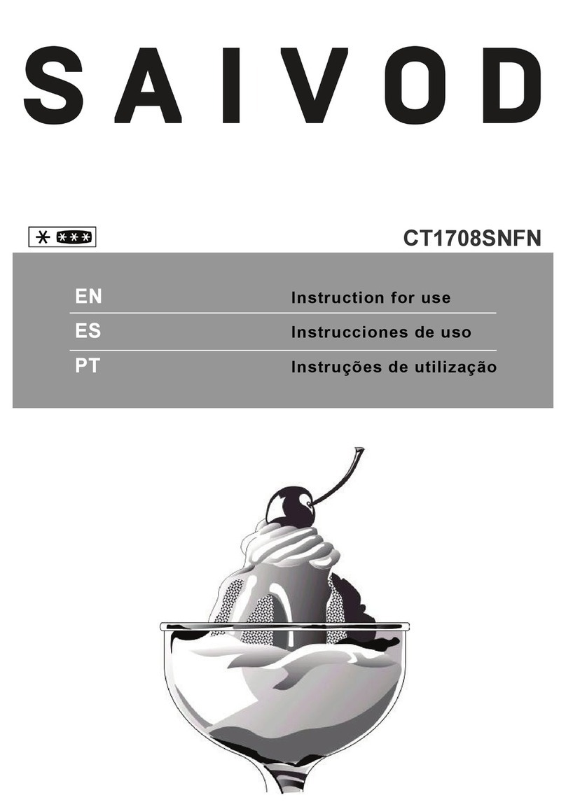 Saivod CT1708SNFN Instructions for use