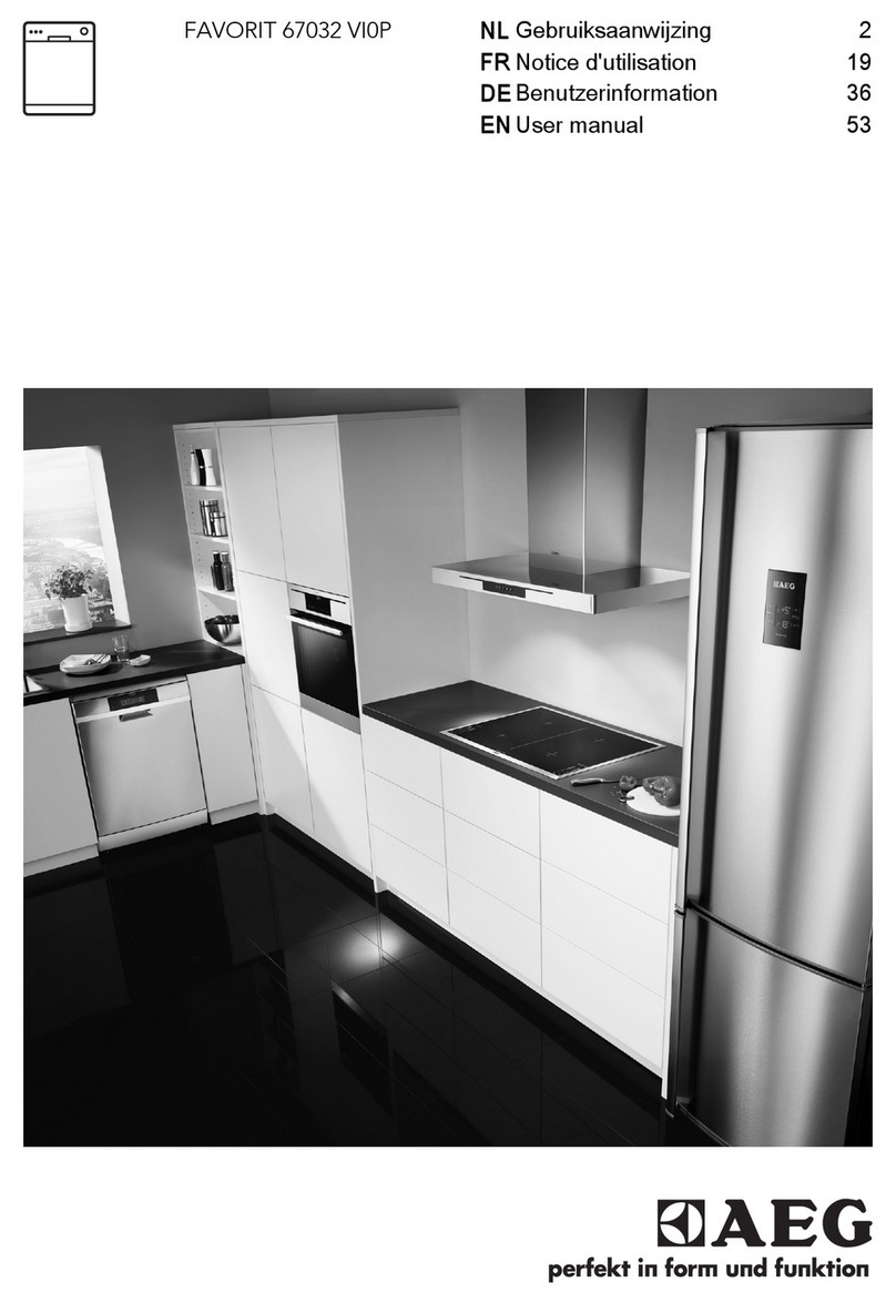 AEG FAVORIT 67032 VI0P user manual