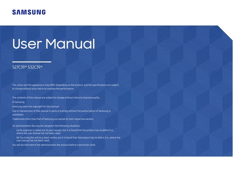 Samsung S32C39 Series User manual