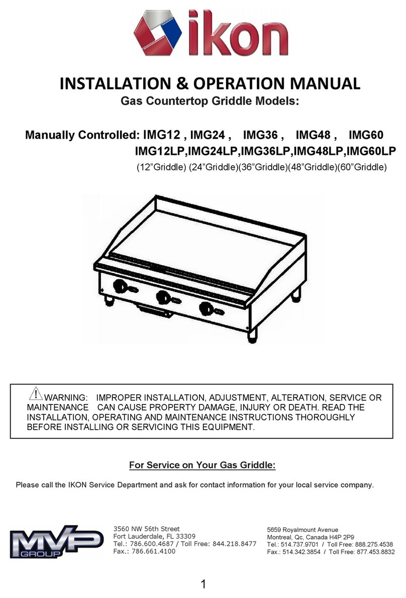 Ikon IMG12 Installation & operation manual