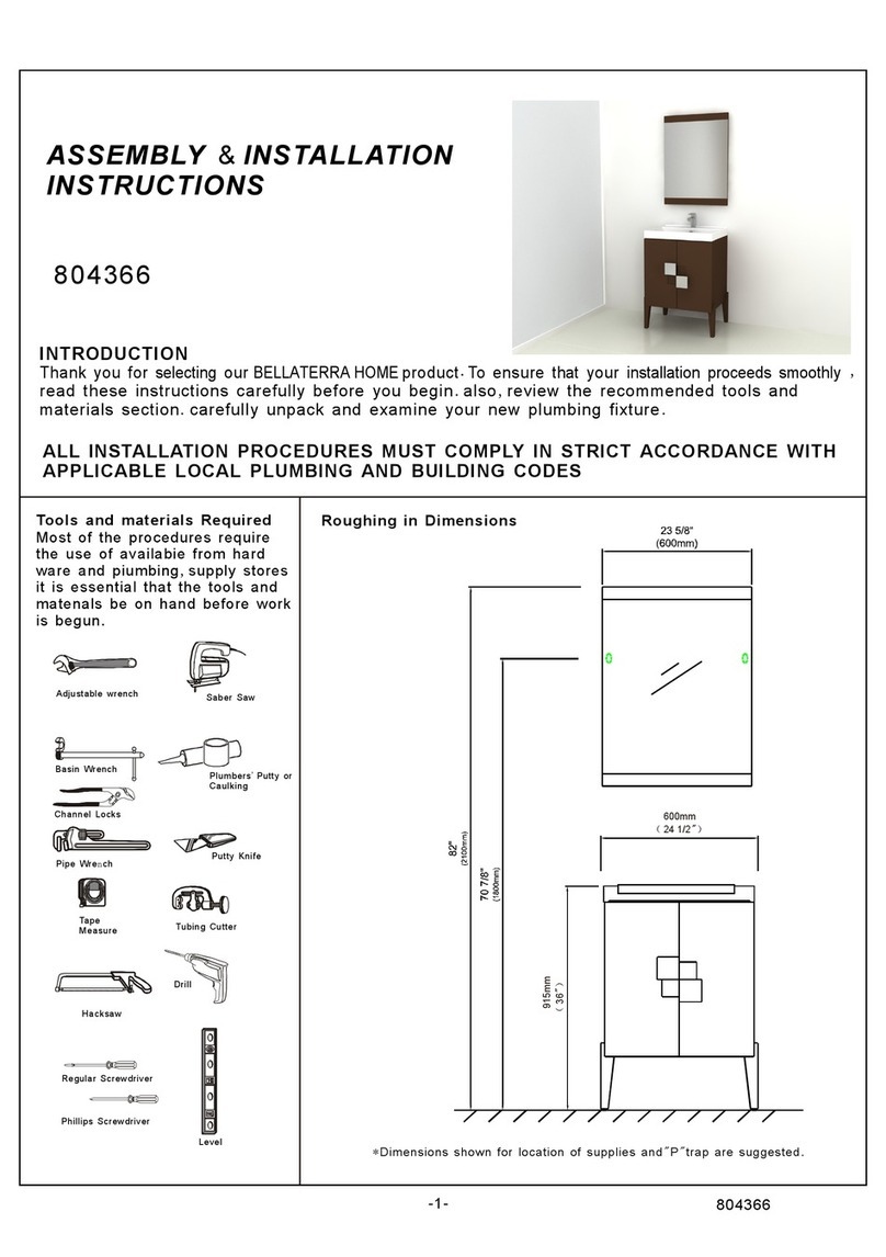 BELLATERRA HOME 804366 Programming manual