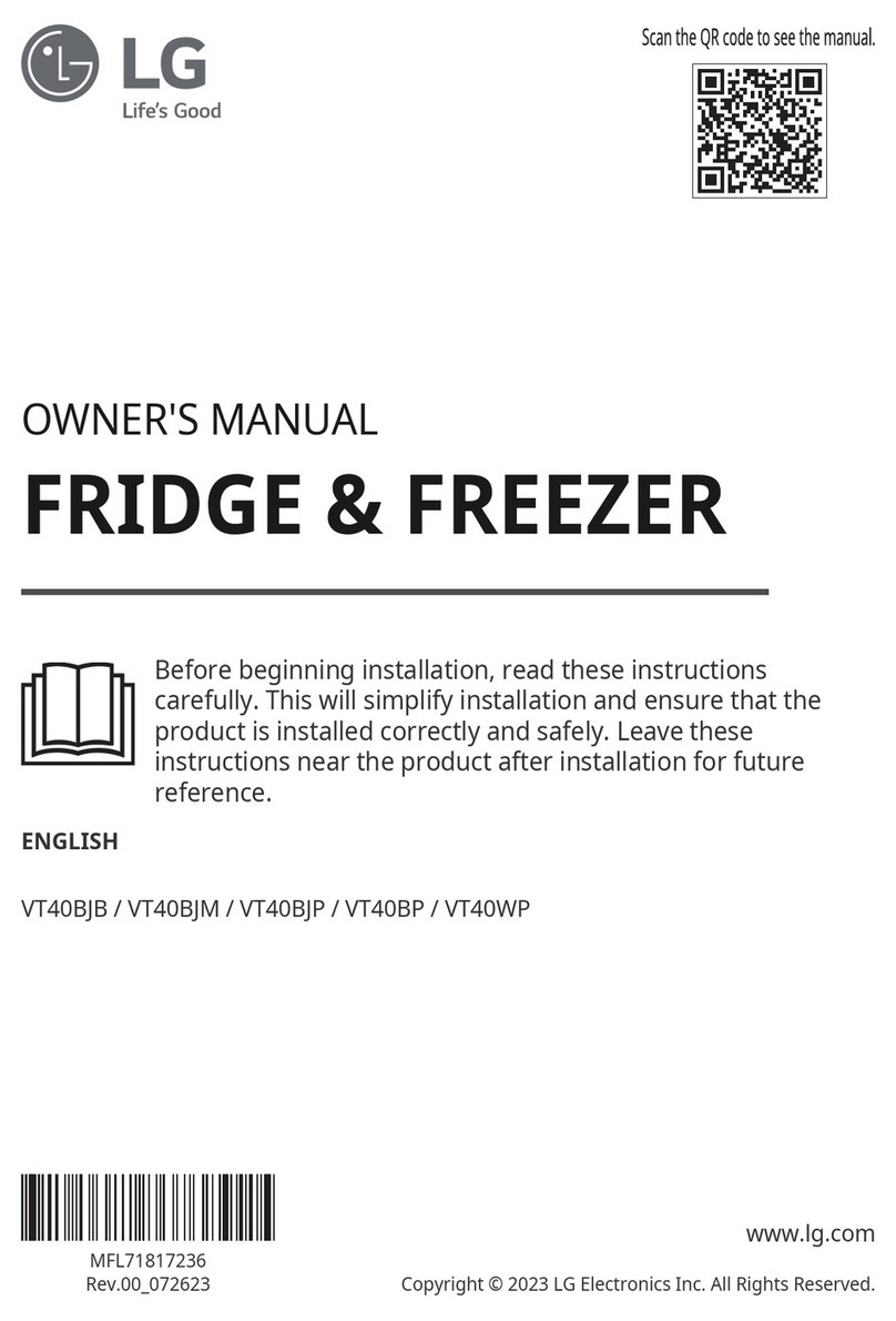 LG VT40BJB owner's manual