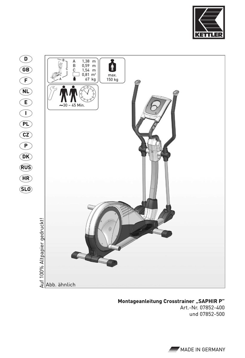 Kettler 07852-500 manual
