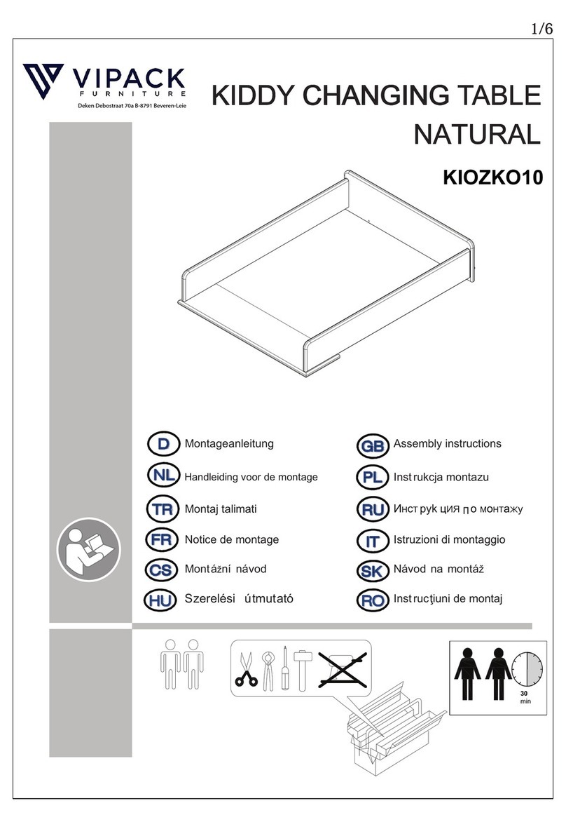 VIPACK KIOZKO10 Assembly instructions