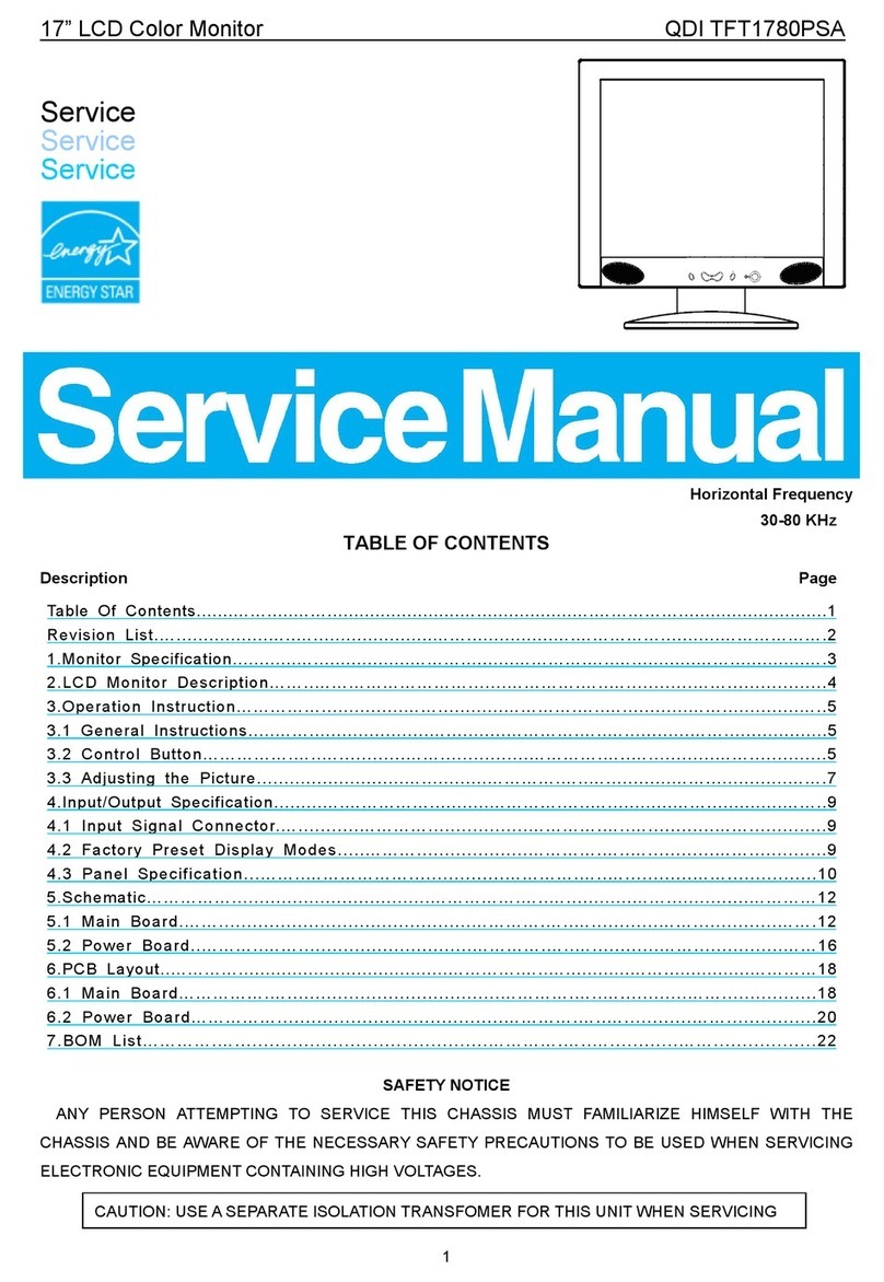 AOC VIT TFT1780PS User manual