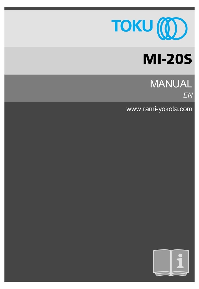 Toku MI-20S User manual