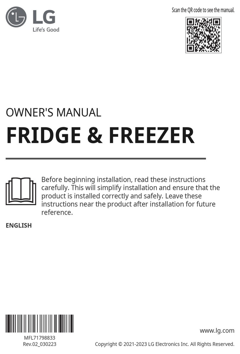 LG GC-B257KQDV User manual