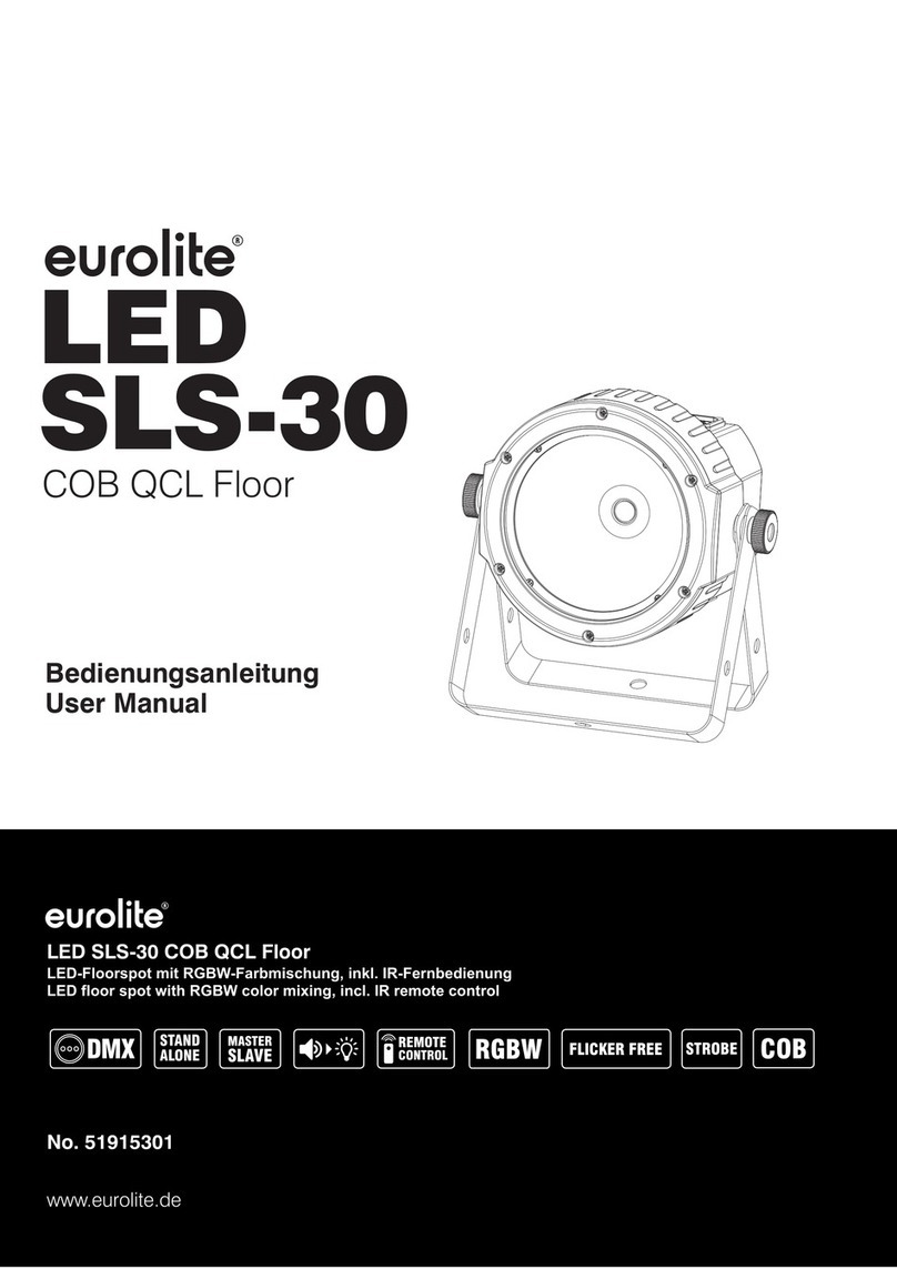 EuroLite LED SLS-30 User manual