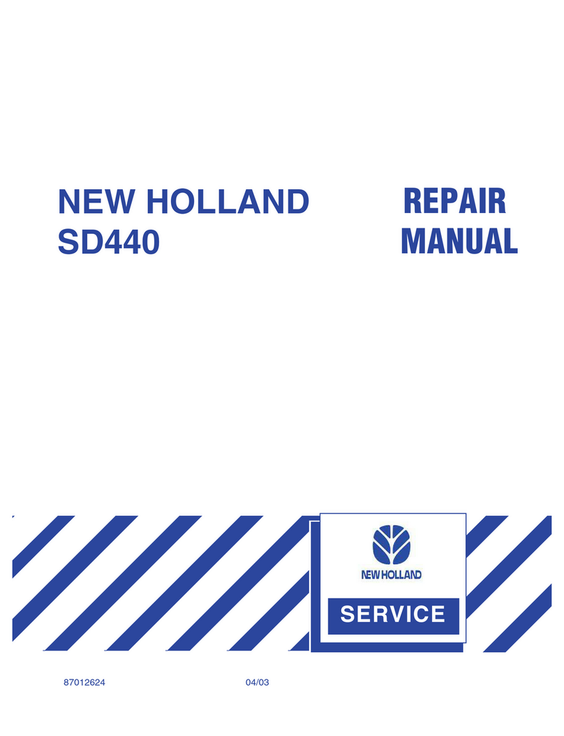 New Holland SD440 Operating instructions New Holland SD440 Operating instructions