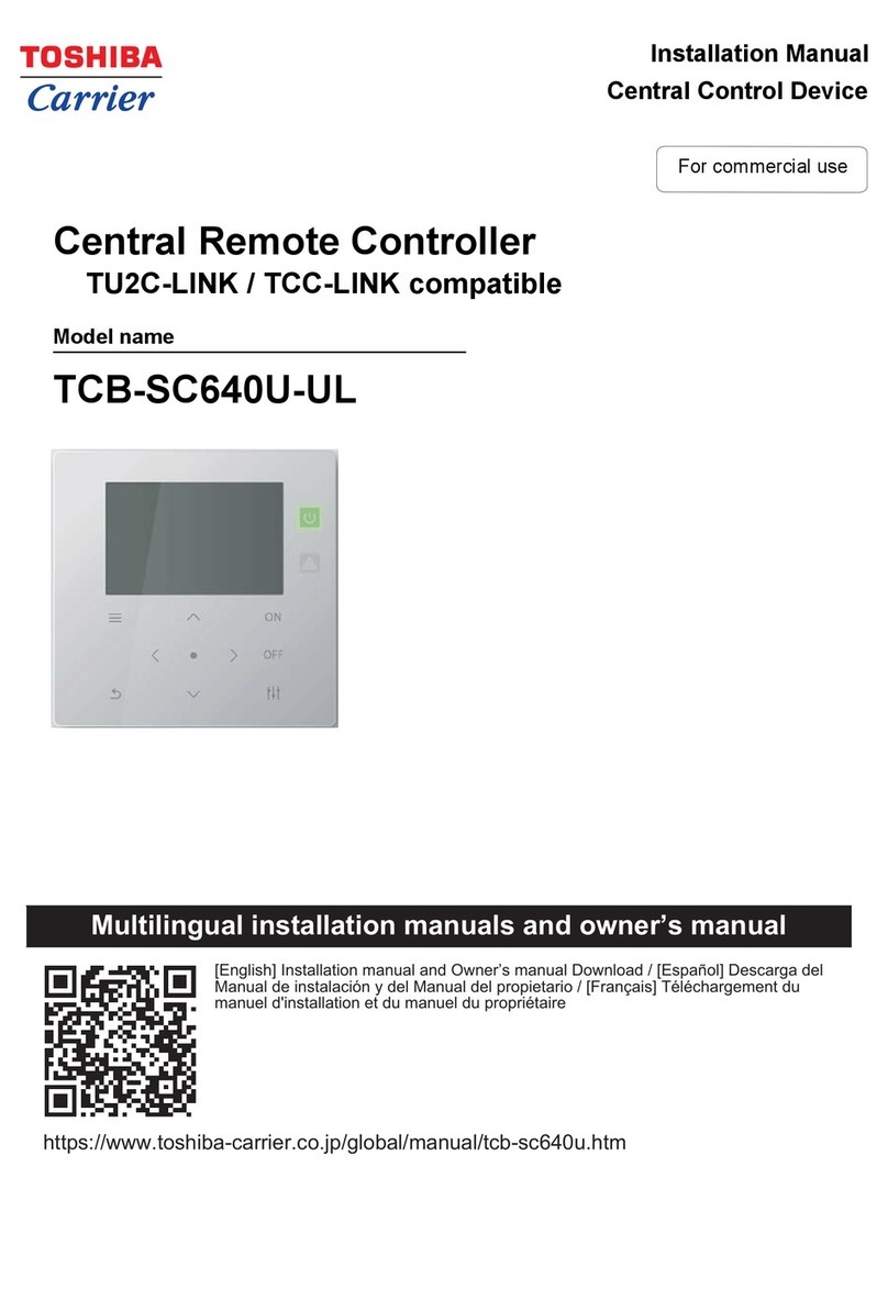 Toshiba TCB-SC640U User manual