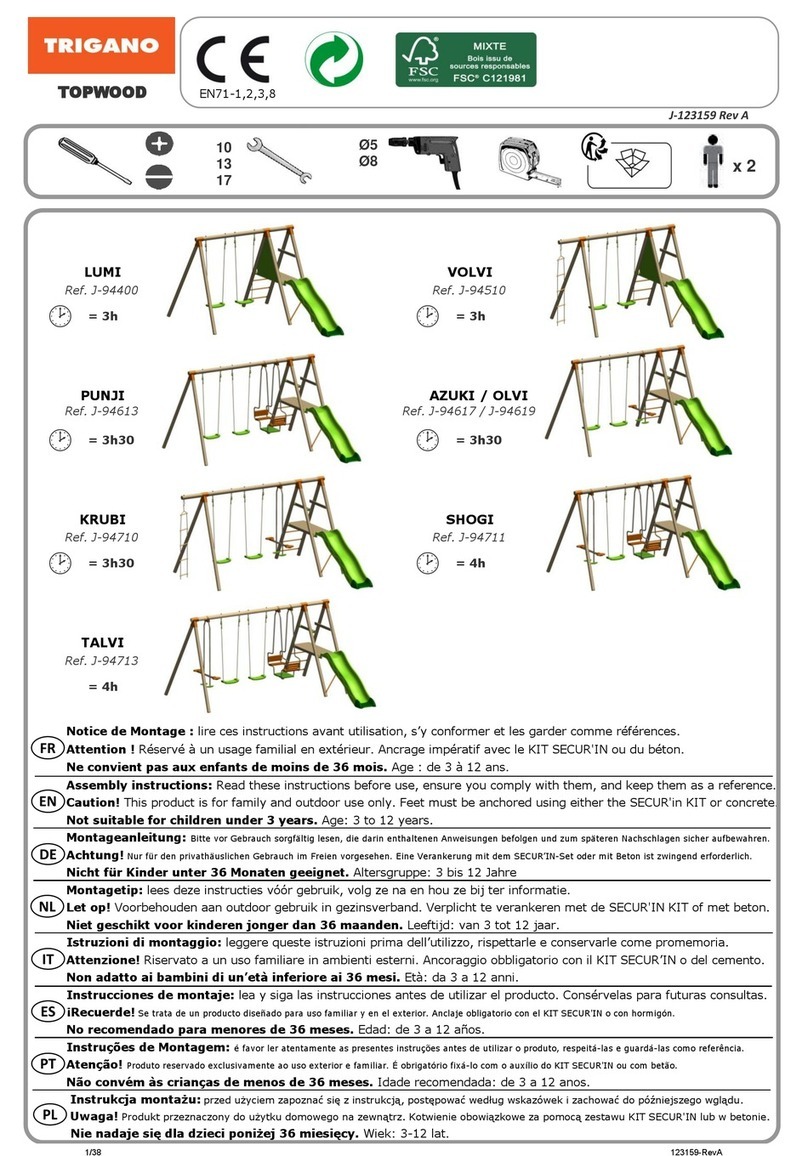 Trigano LUMI J-94400 User manual Trigano LUMI J-94400 User manual