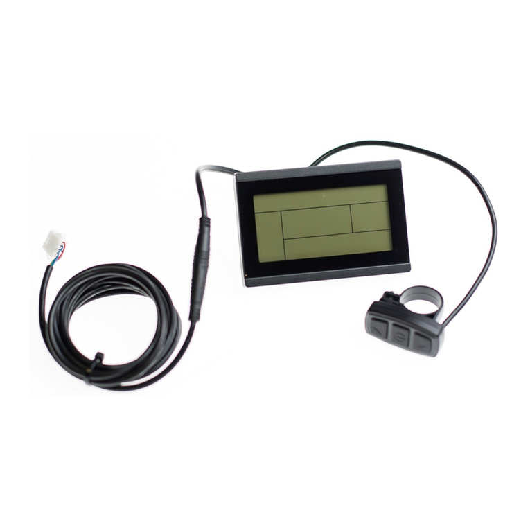 eBike KT-LCD3 User manual