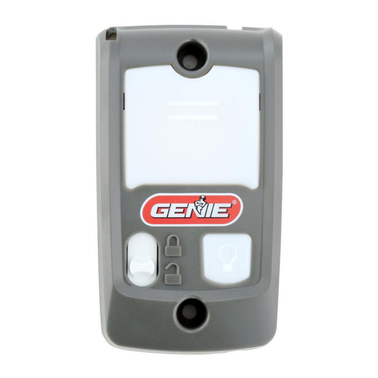 Genie Series II User manual