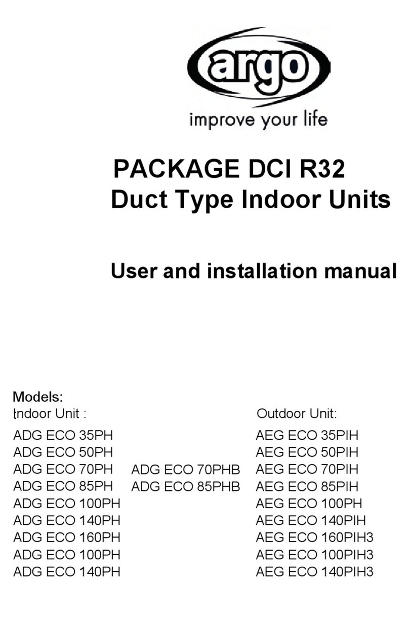 Argo ADG ECO 35PH Operating manual